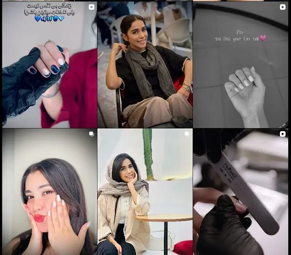 ناخن کار حرفه ای اسرا جلالی در اهواز