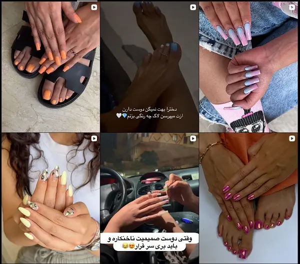 سالن تخصصی VIP کاشت ناخن مرجان سعیدی در کرج