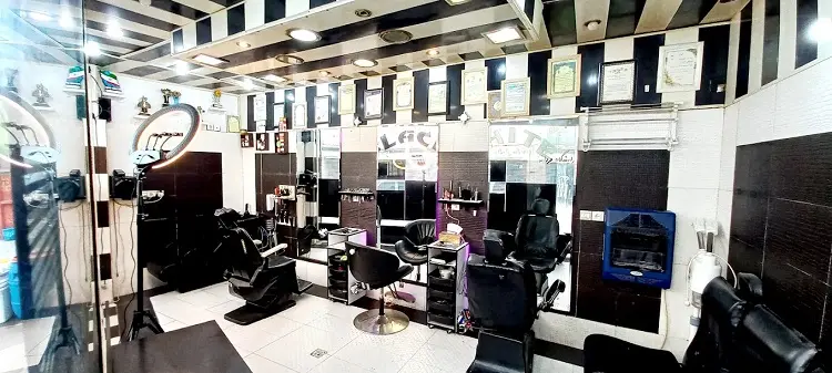 آرایشگاه مردانه بلک اند وایت رشت