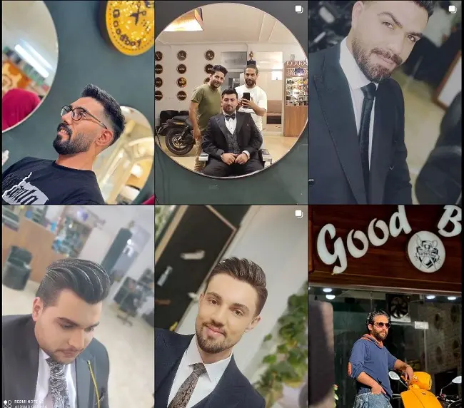 آرایشگاه مردانه مدرن پسر خوب
